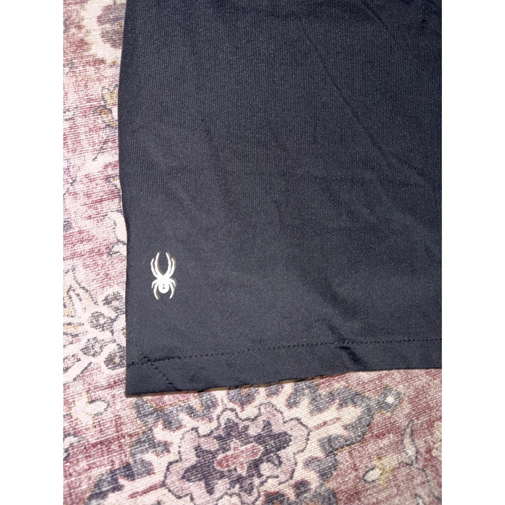 Spyder Active Mens Black Performance Shorts SPM550A Quick Dry Stretch Large NWT - Picture 10 of 10